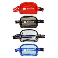 Oakland Clear Belt Bag — Blue