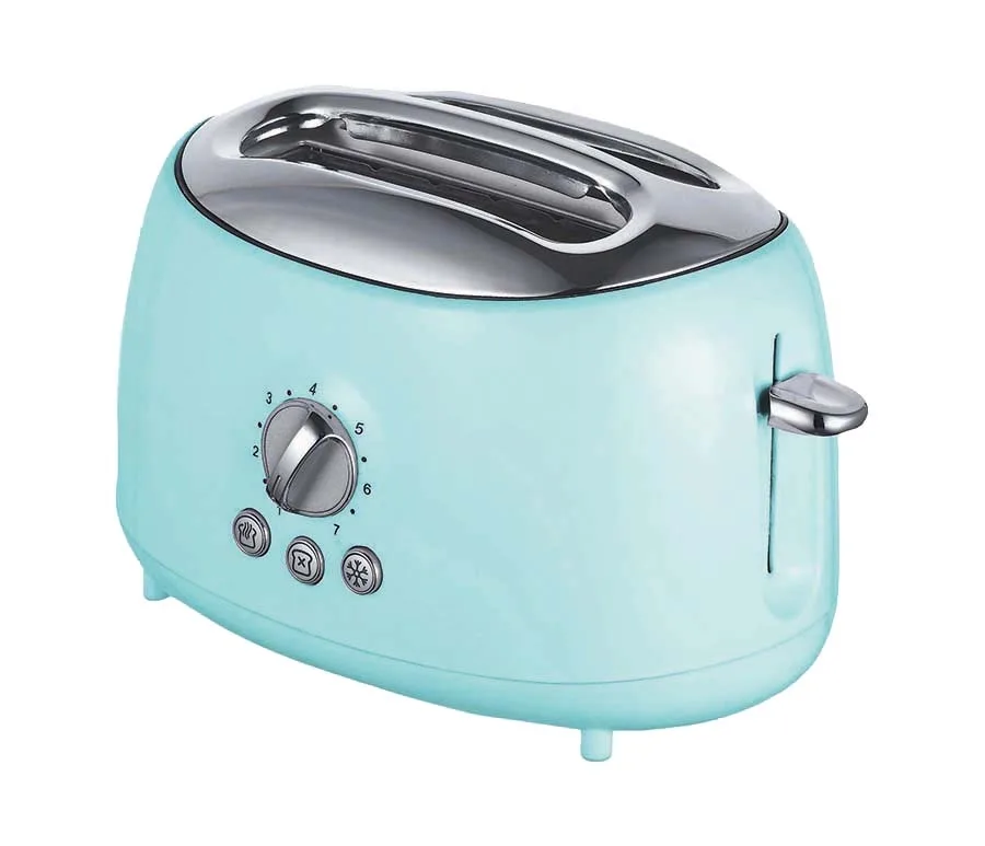 Blue 2 Slice Retro Toaster