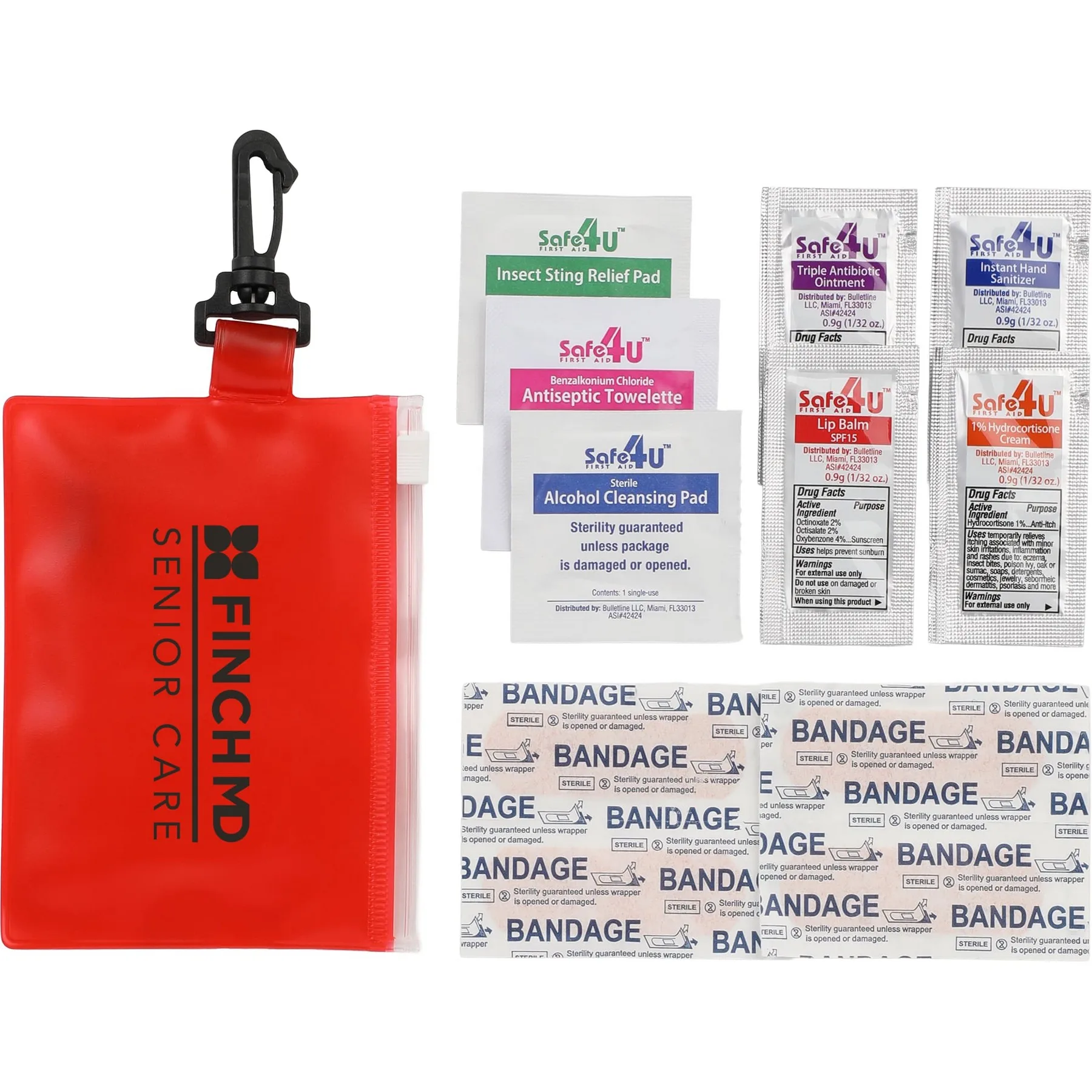 On The Go 12-Piece First Aid Pack