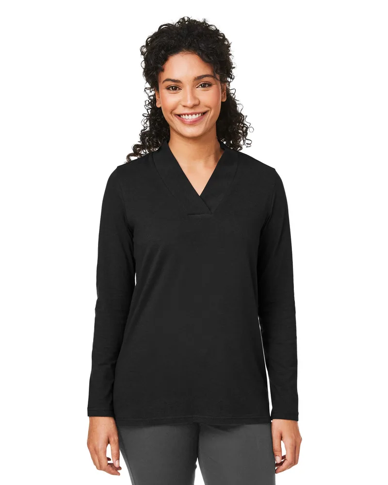 Devon and Jones® Women's Raleigh Shawl Collar Knit Top