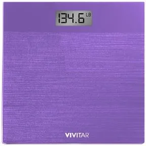 Vivitar® Purple Digital Glitter Bathroom Scale