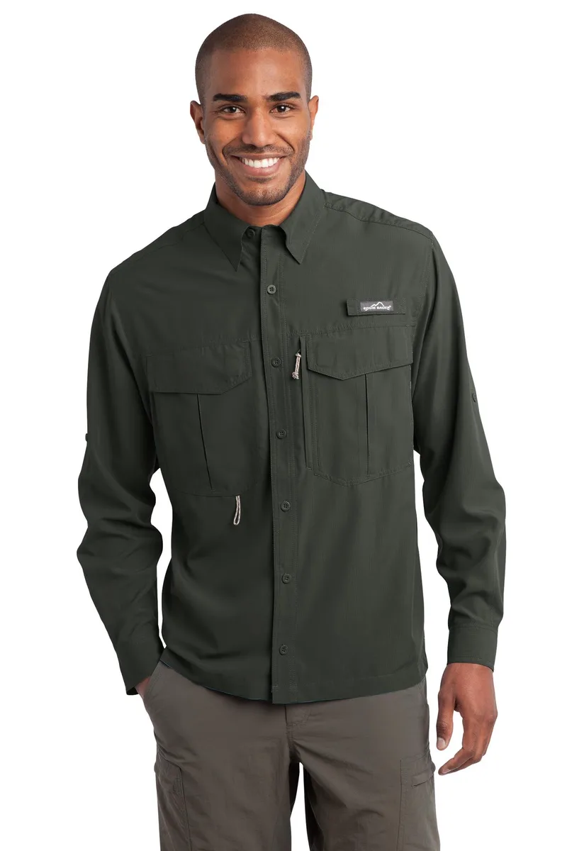 Eddie Bauer® - Long Sleeve Performance Fishing Shirt.
