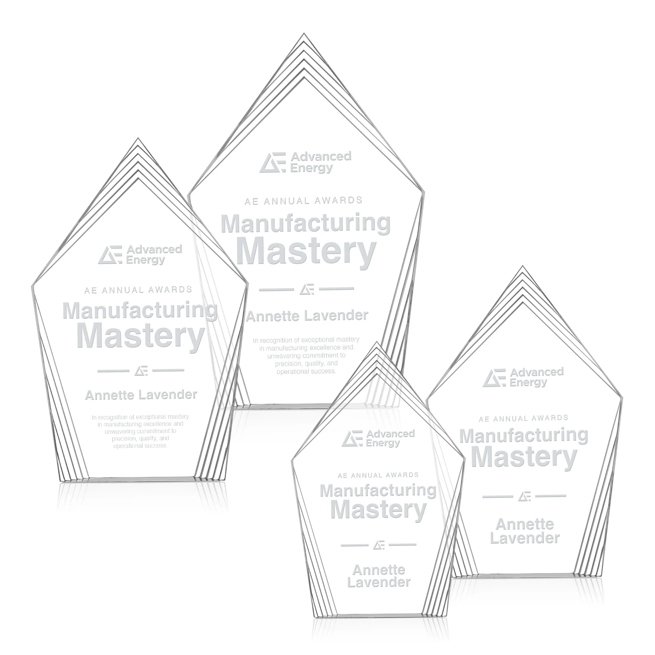 Laser Engraving, Clear