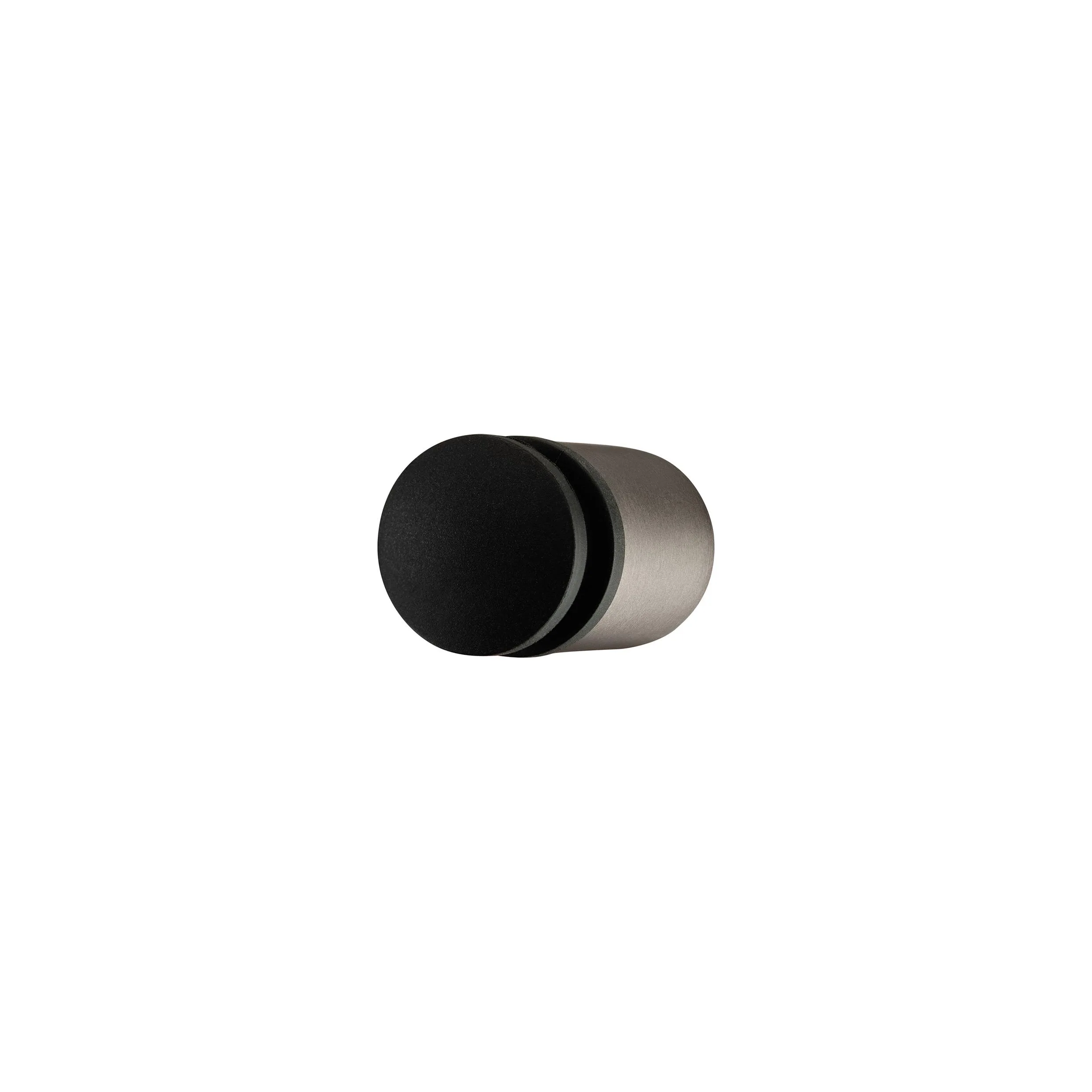 Blomus Entra Wall Mounted Doorstop 4 Cm - Burnt Black Metal