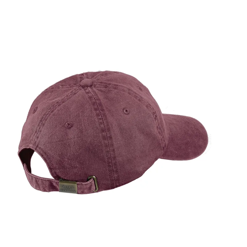 Maroon Red Blank  Back View