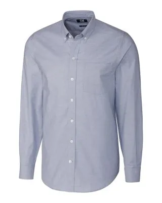 Cutter & Buck Stretch Oxford Mens Long Sleeve Dress Shirt view 3