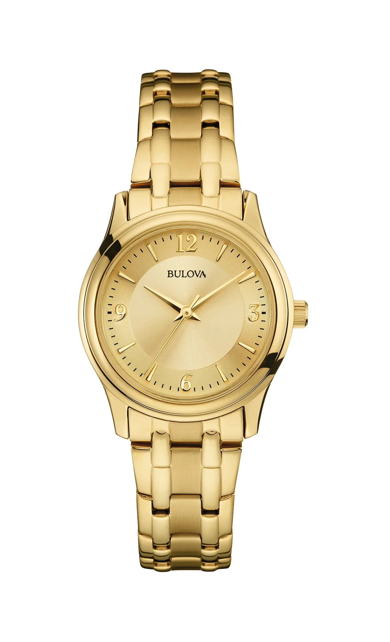 Bulova Watches Corporate Collection Ladies' Gold-Tone Bracelet Watch