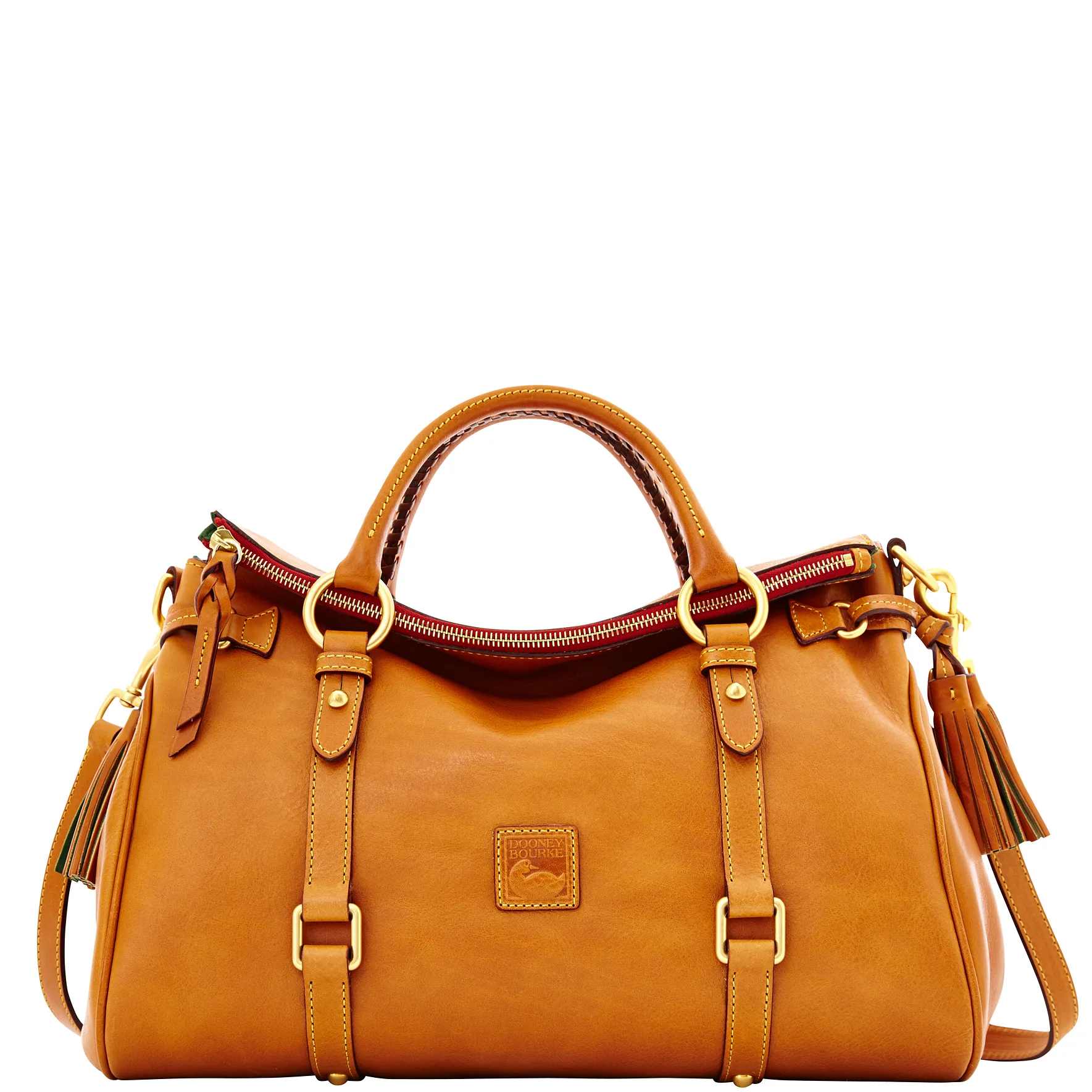 Dooney & Bourke Florentine Natural Large Satchel