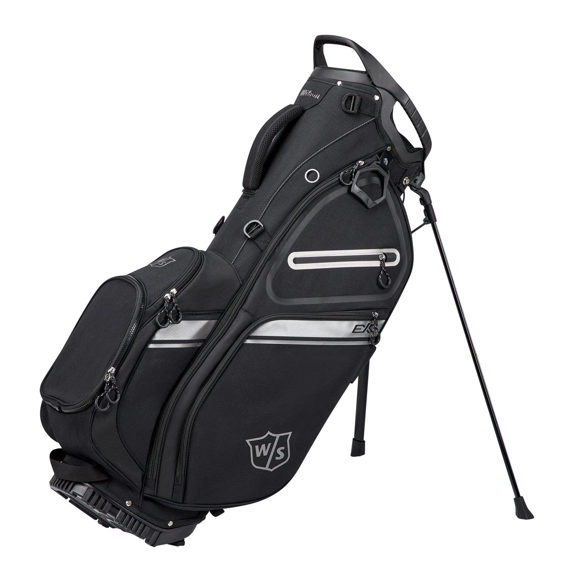 Wilson® Staff Exo Ii Stand Golf Bag Black/Silver