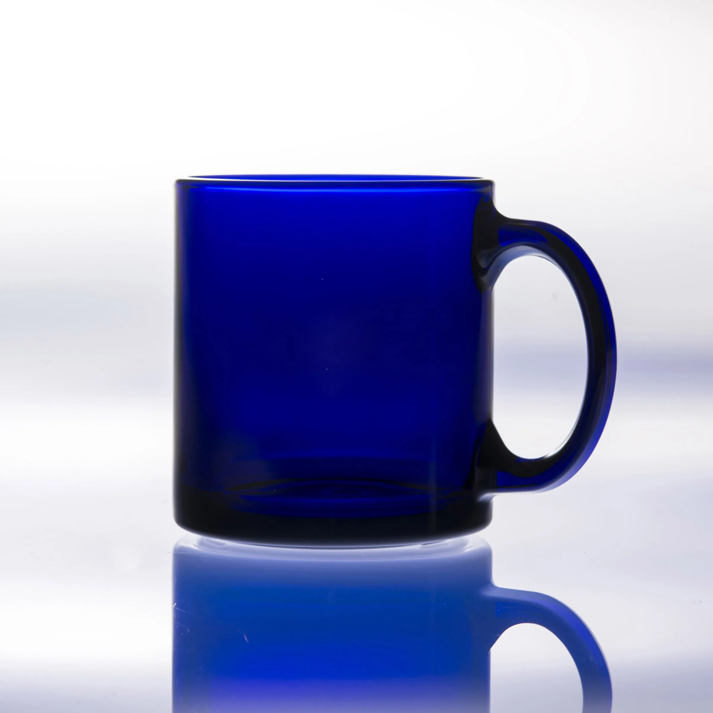5213B-Tempered Mug-Blue - Blank