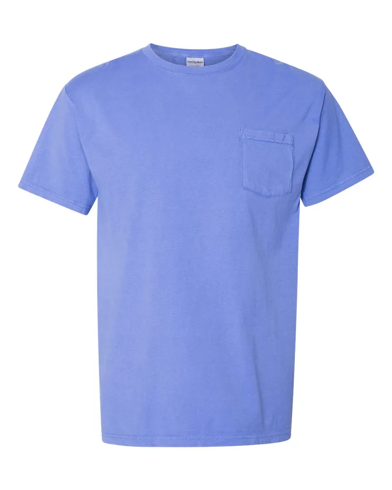 Hanes® ComfortWash™ Unisex Garment-Dyed Pocket T-Shirt view 7