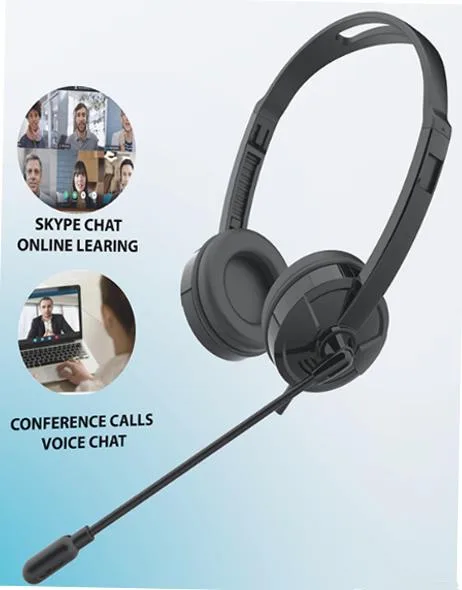 Billboard Mini Teleconference Headset w/Flexible Mic