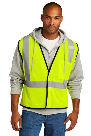 CornerStone ® ANSI 107 Class 2 Economy Mesh One-Pocket Vest. view 2