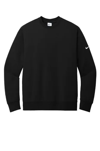 Nike Club Fleece Sleeve Swoosh Crew view 3