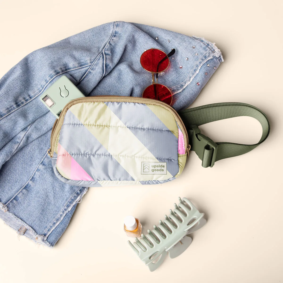 Simple Belt Bag (Puff Puff) view 2