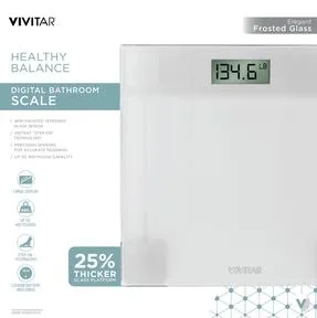 Vivitar® Healthy Balance Digital Bathroom Scale