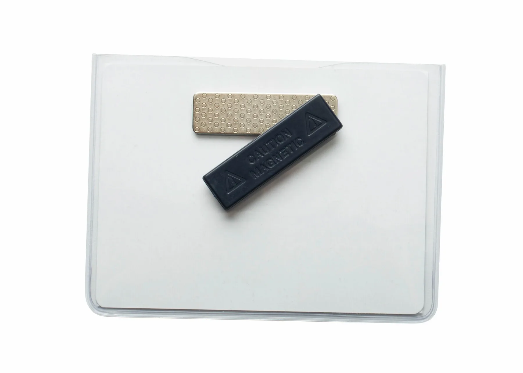 Magnetic Back Vinyl Badge Holder