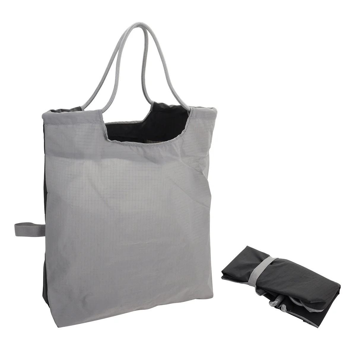 Boulevard Foldable Ripstop Tote with Cinch Cord Handles view 2