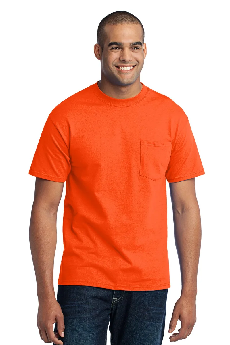 Port & Co™ Core Blend Pocket Tee. view 6