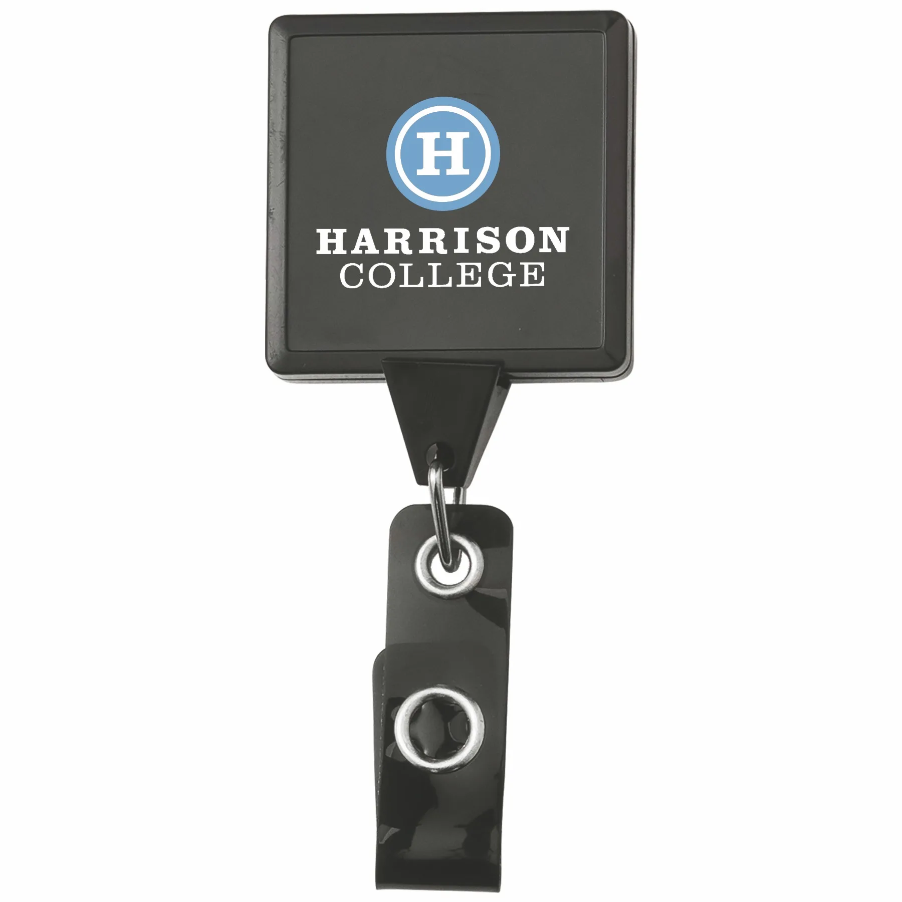 Jumbo Square Retractable Badge Reel w/belt Clip view 7