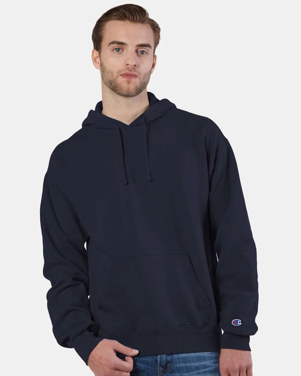 Champion® Garment Dyed Hooded Sweatshirt