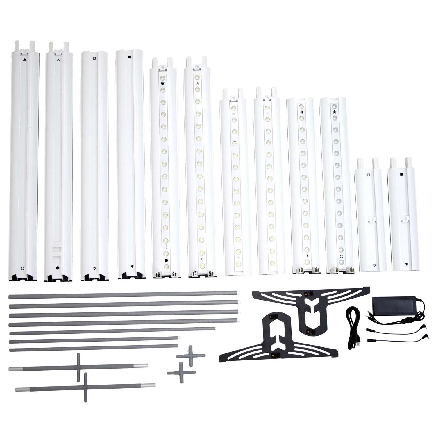 8'W x 6.5'H & 8'H Astra Wall Hardware view 3