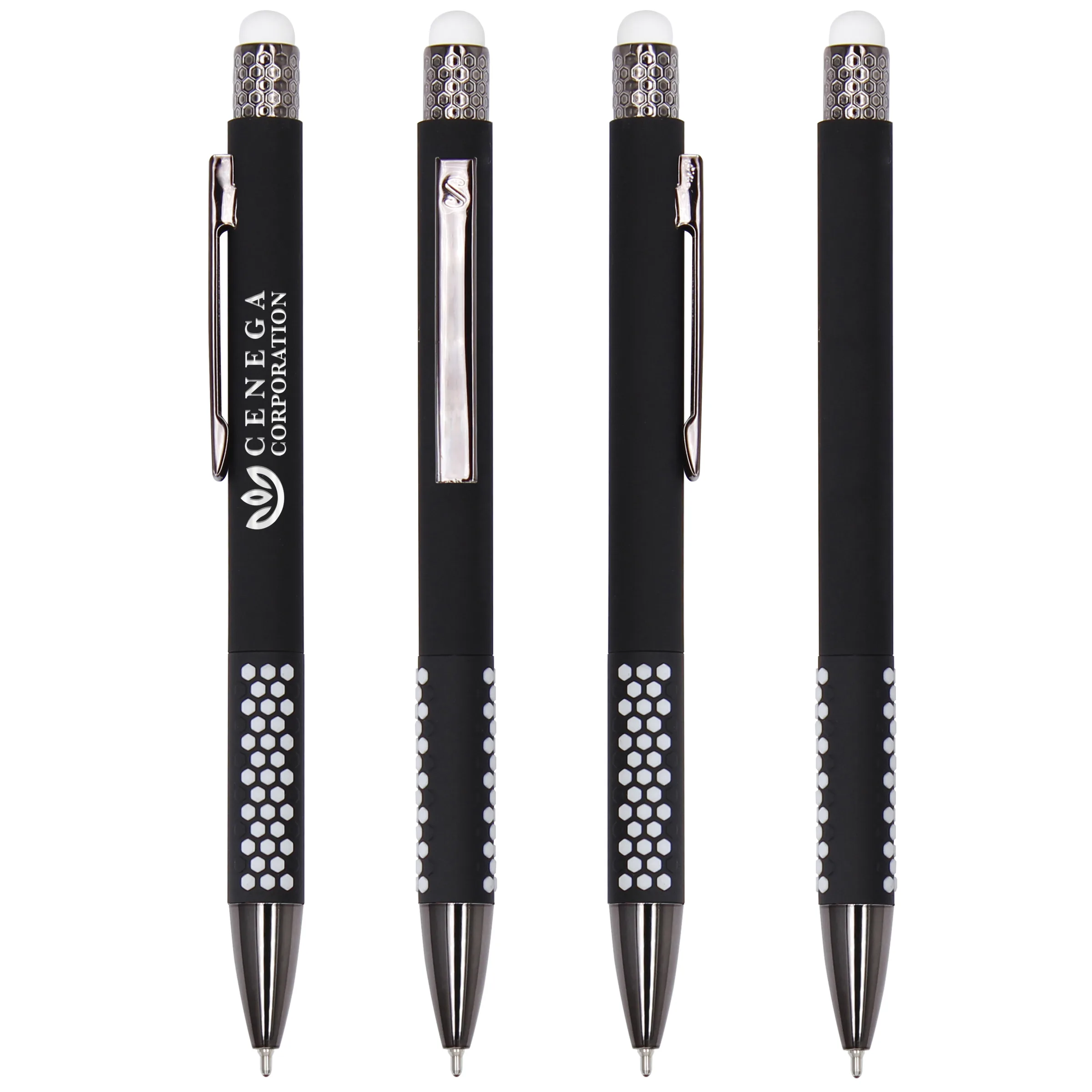 Honeycomb Stylus Gel Pen view 6
