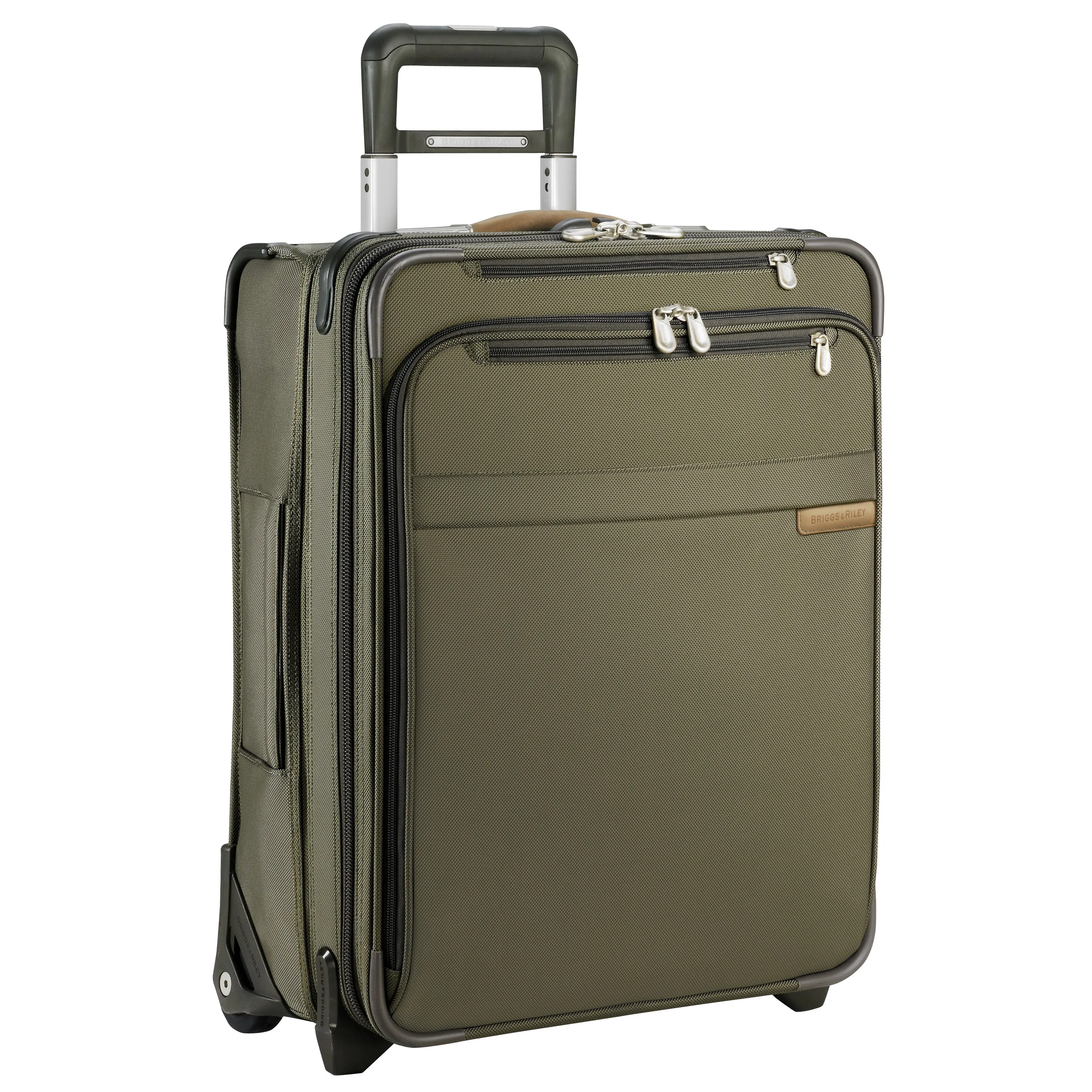 Briggs & Riley™ Baseline International Carry-On Wide-Body Upright Bag (Olive)