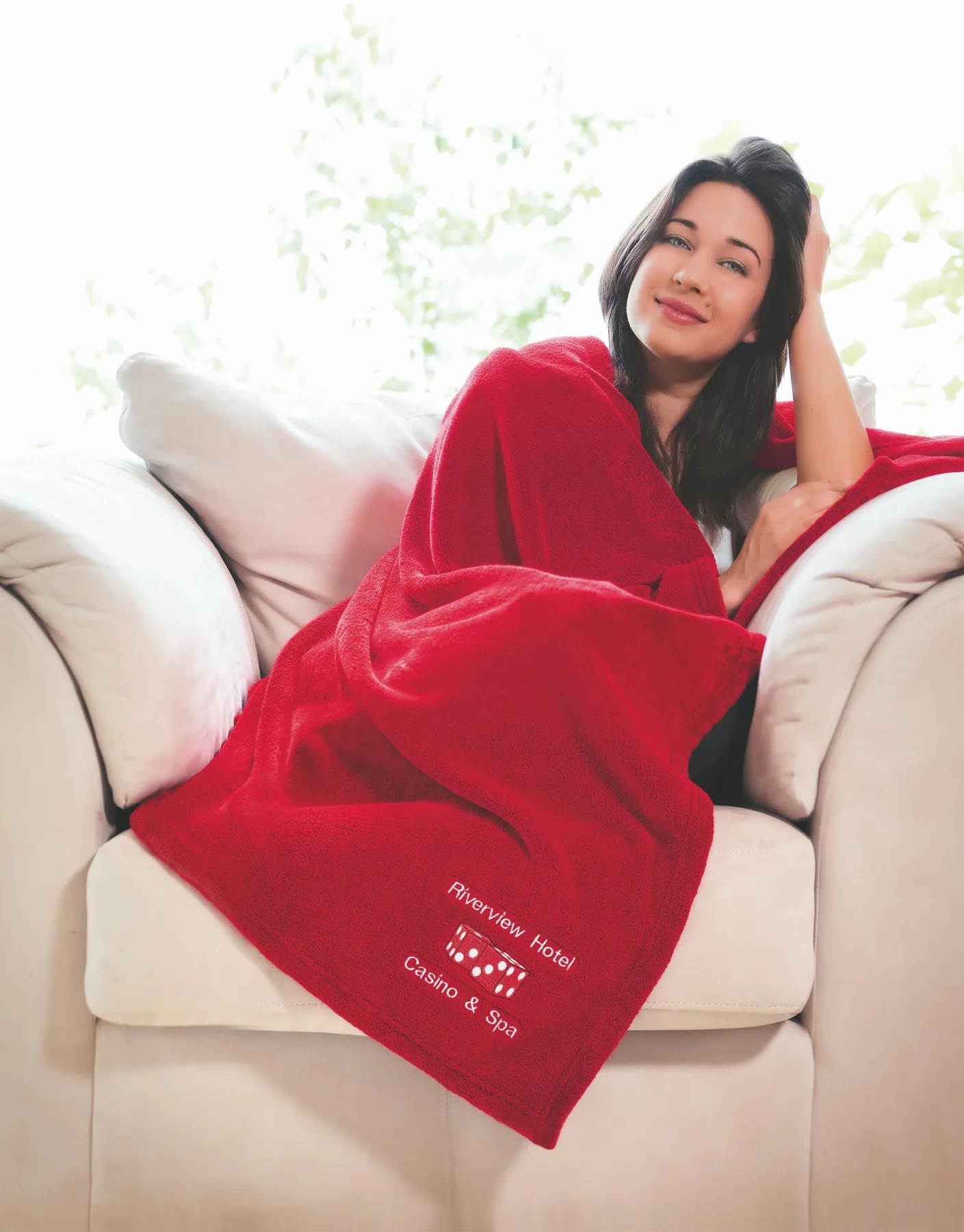 Soft Touch Velura™ Throw (Embroidery)