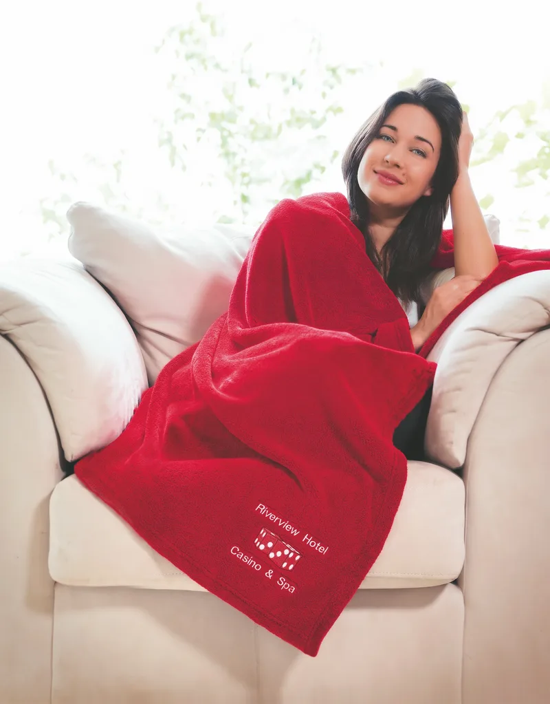 Soft Touch Velura™ Throw (Embroidery)