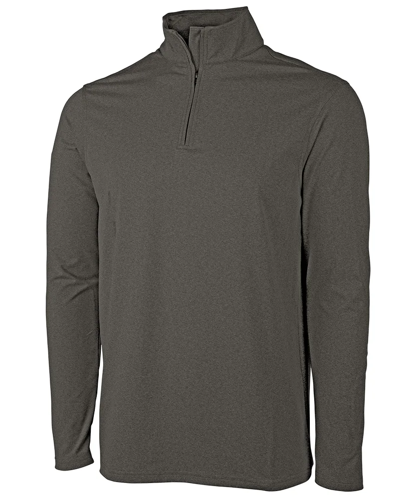 Graphite Heather Gray Blank Front