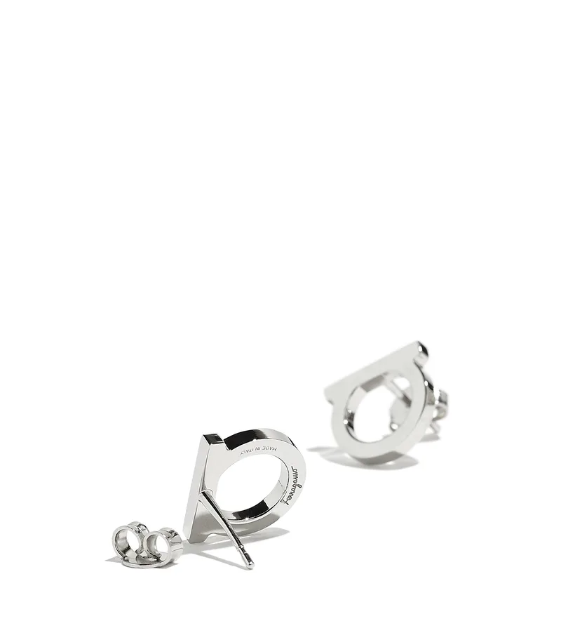 Salvatore Ferragamo Gancini Earrings - 12mm