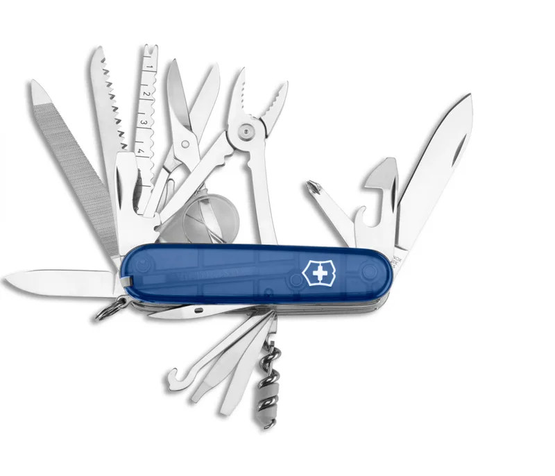 Victorinox Swiss Army Corporate Gifts Knife Swiss Champ- Translucent Sapphire