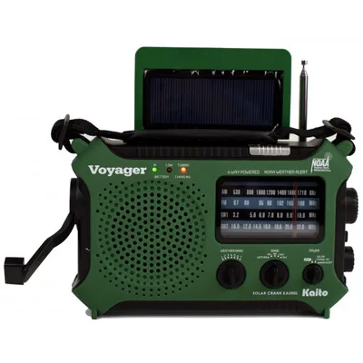 Kaito KA500L 4-Way Powered Emergency AM/FM/SW Weather Alert Radio