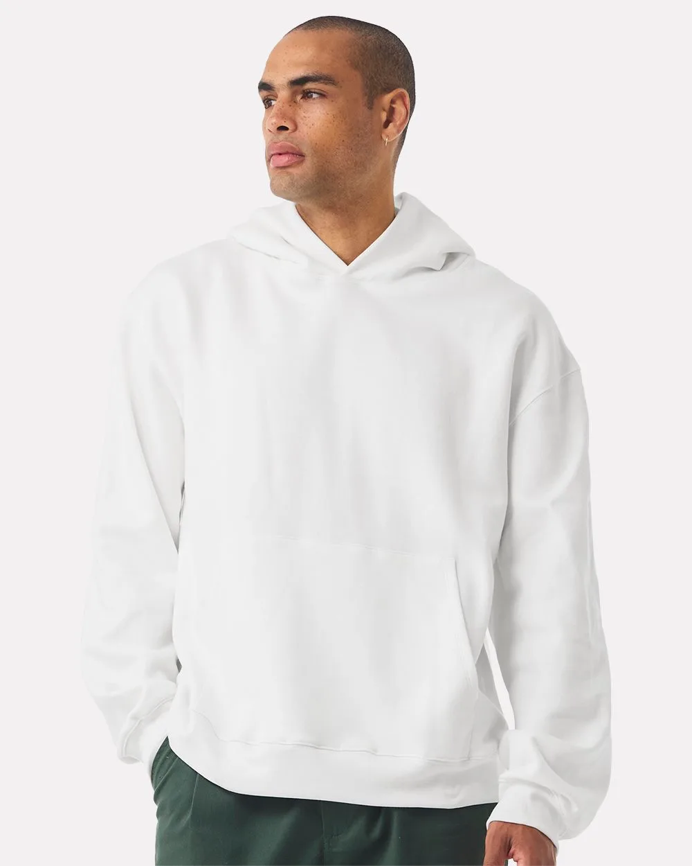 Bella+Canvas® Unisex 10 Oz. Hooded Pullover Sweatshirt view 2