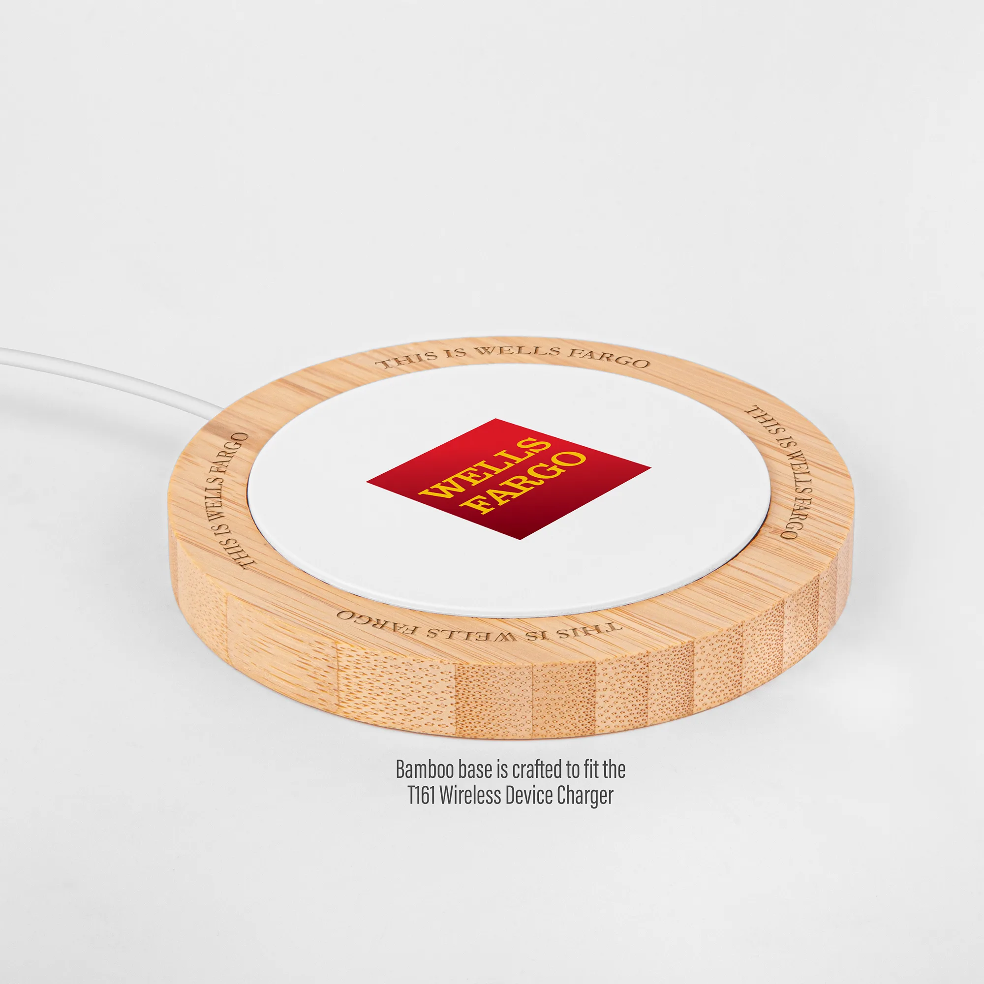 The Shreveport Wireless Charger And Bamboo Base view 6