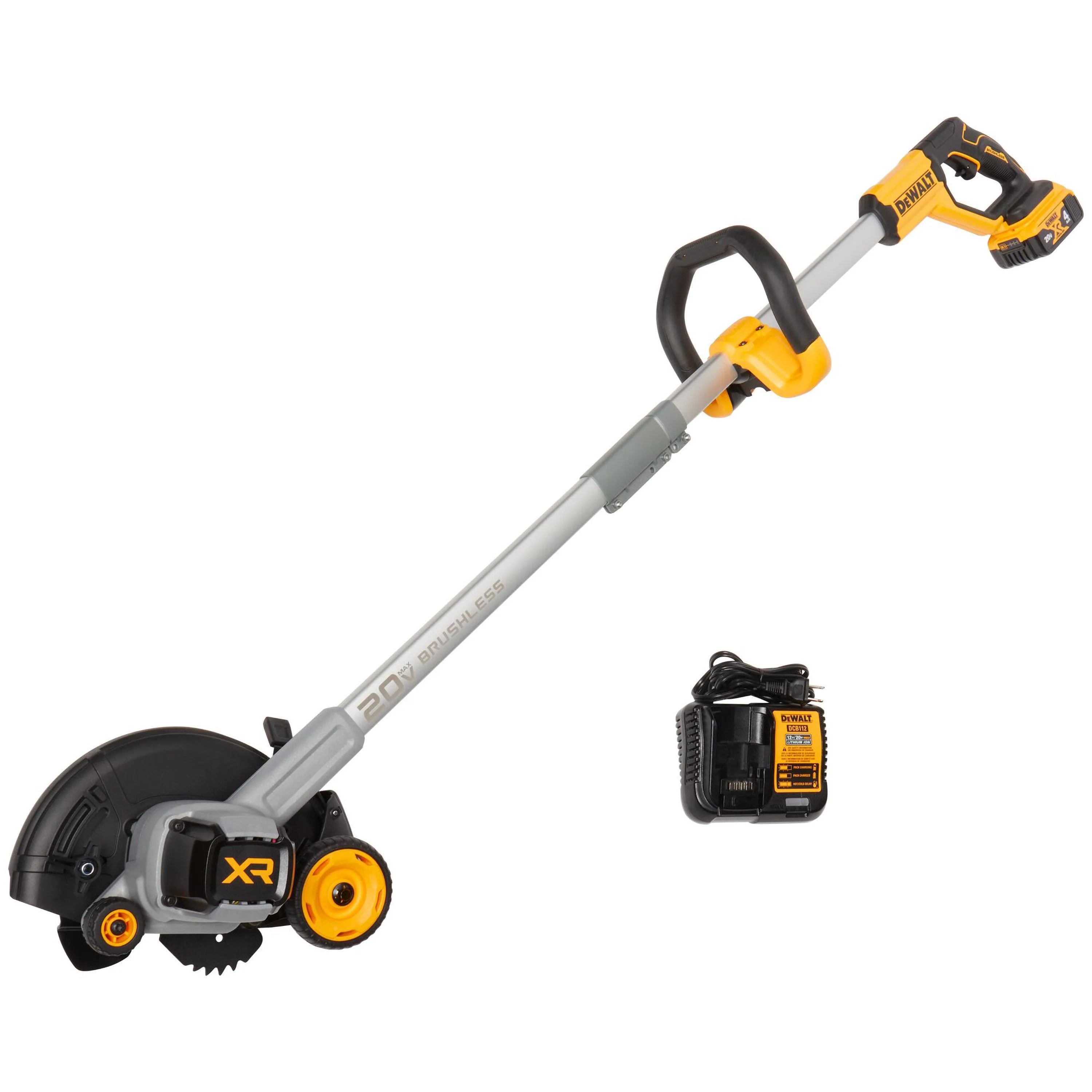 DeWalt 20V Max Brushless Cordless Edger Kit W/ 20V 4.0Ah Battery