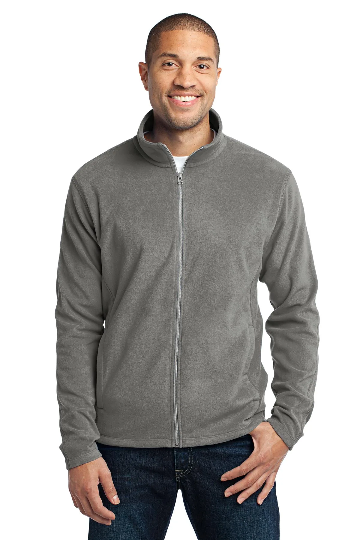 Port Authority® Microfleece Jacket. view 3