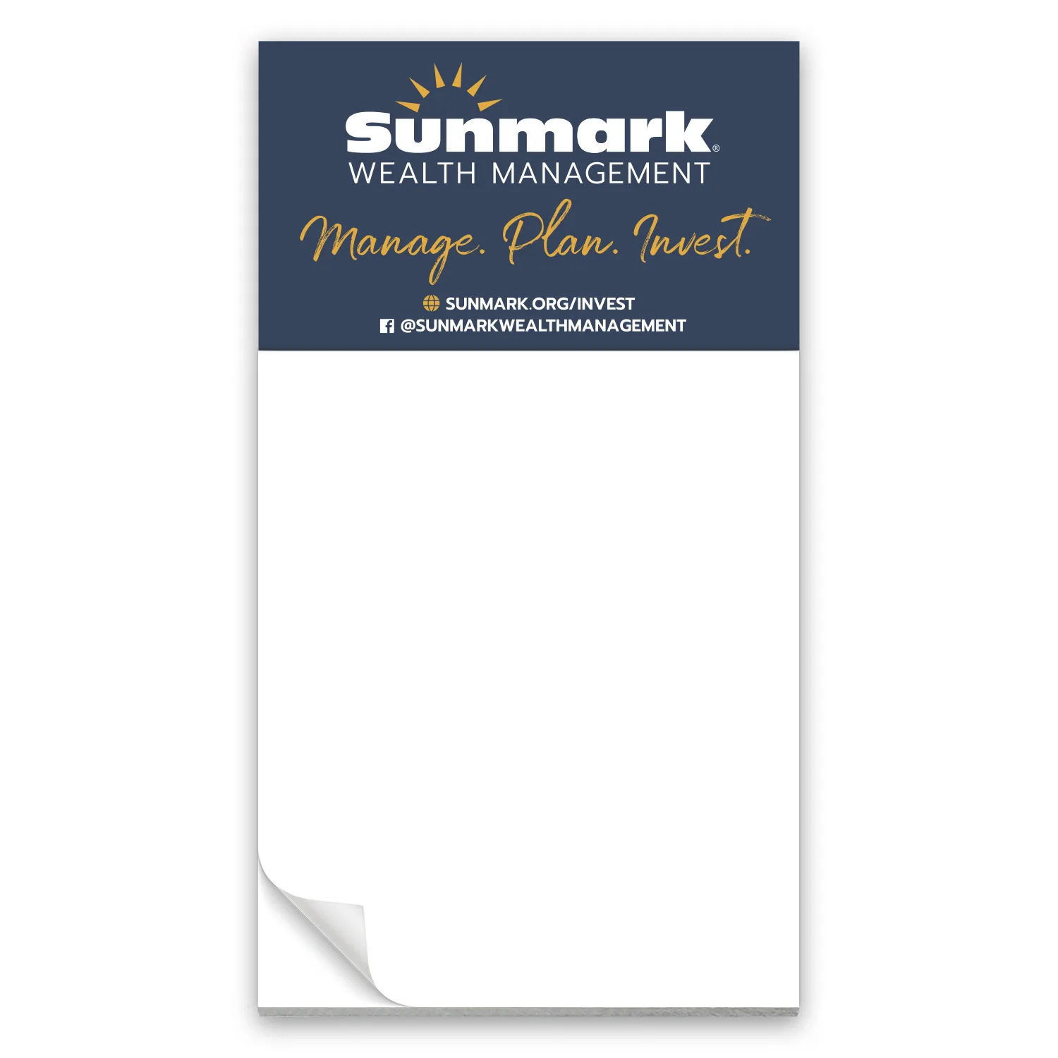 Add-A-Pad 50 sheet Blank Pad