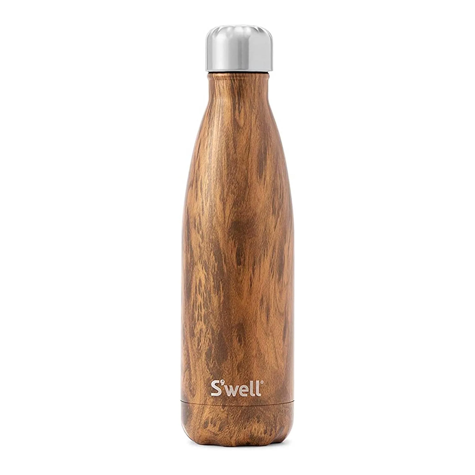 S well 25 Oz. Teakwood Stainless Steel Water Bottle