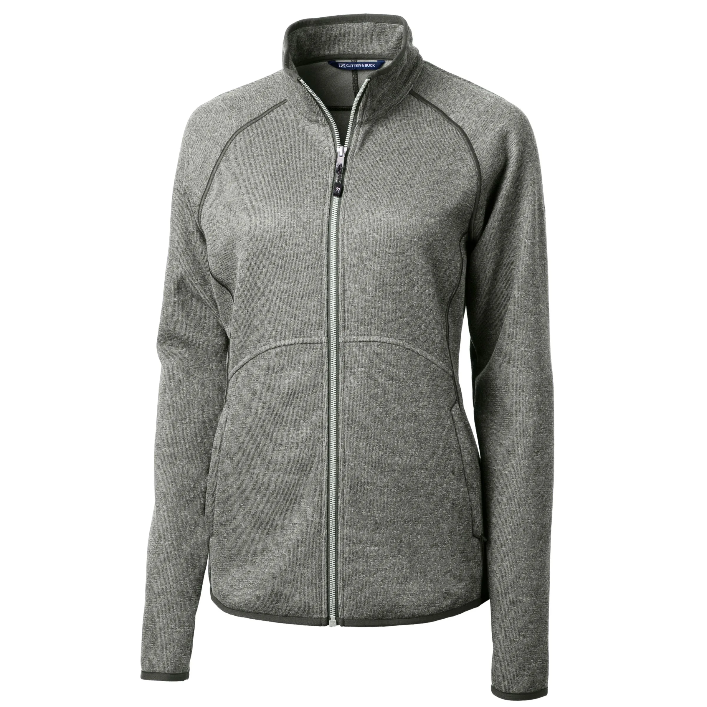 Cutter & Buck Mainsail Sweater-Knit Womens Full Zip Jacket view 4