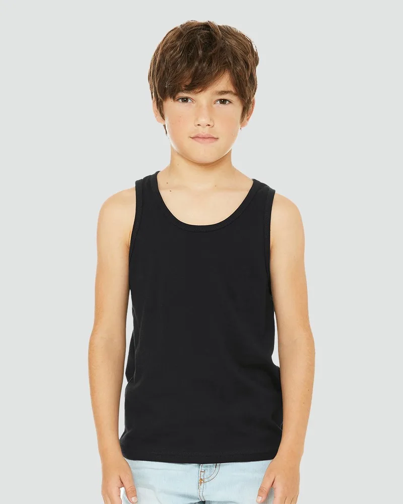 Bella+Canvas® Youth Jersey Tank Top view 2