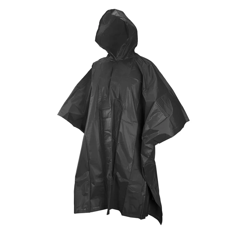 7755 BLKBLK Poncho
