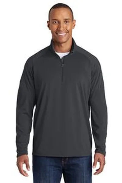 Sport-Tek® Tall Sport-Wick® Stretch 1/4-Zip Pullover.