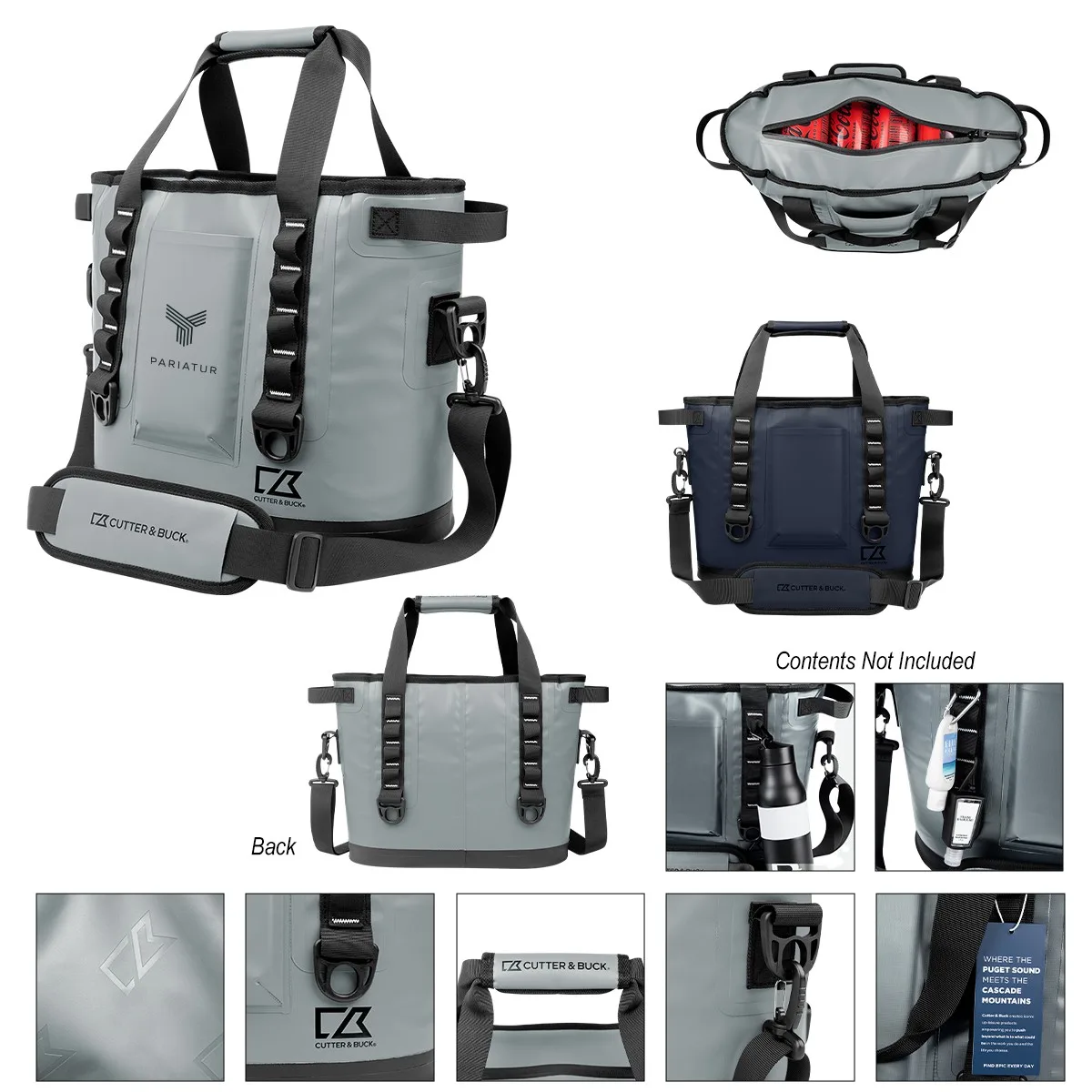 Cutter & Buck® 18 Can Cooler Tote Bag view 2