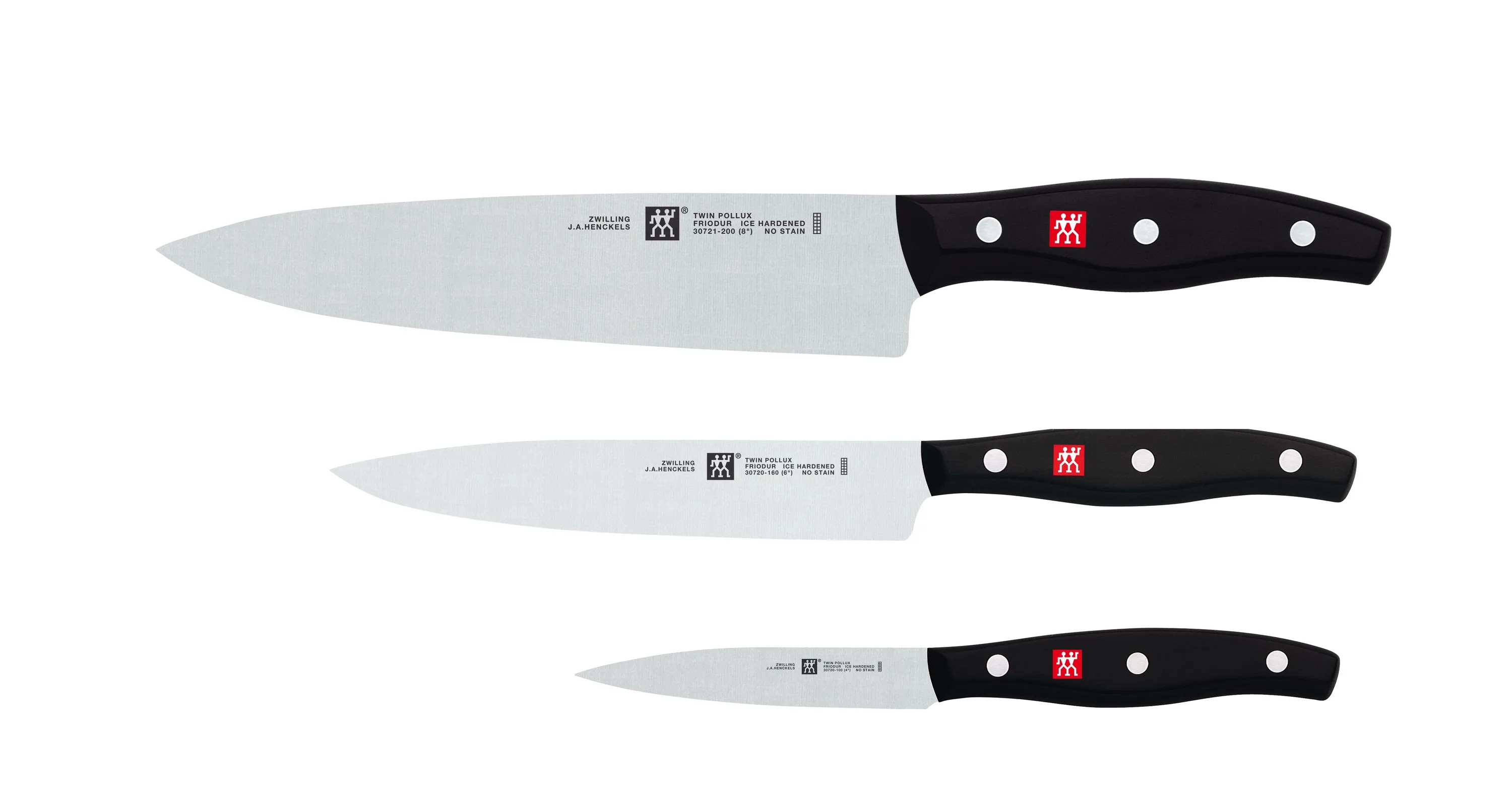 JA Henckels Twin Signature 3-Piece Starter Knife Set