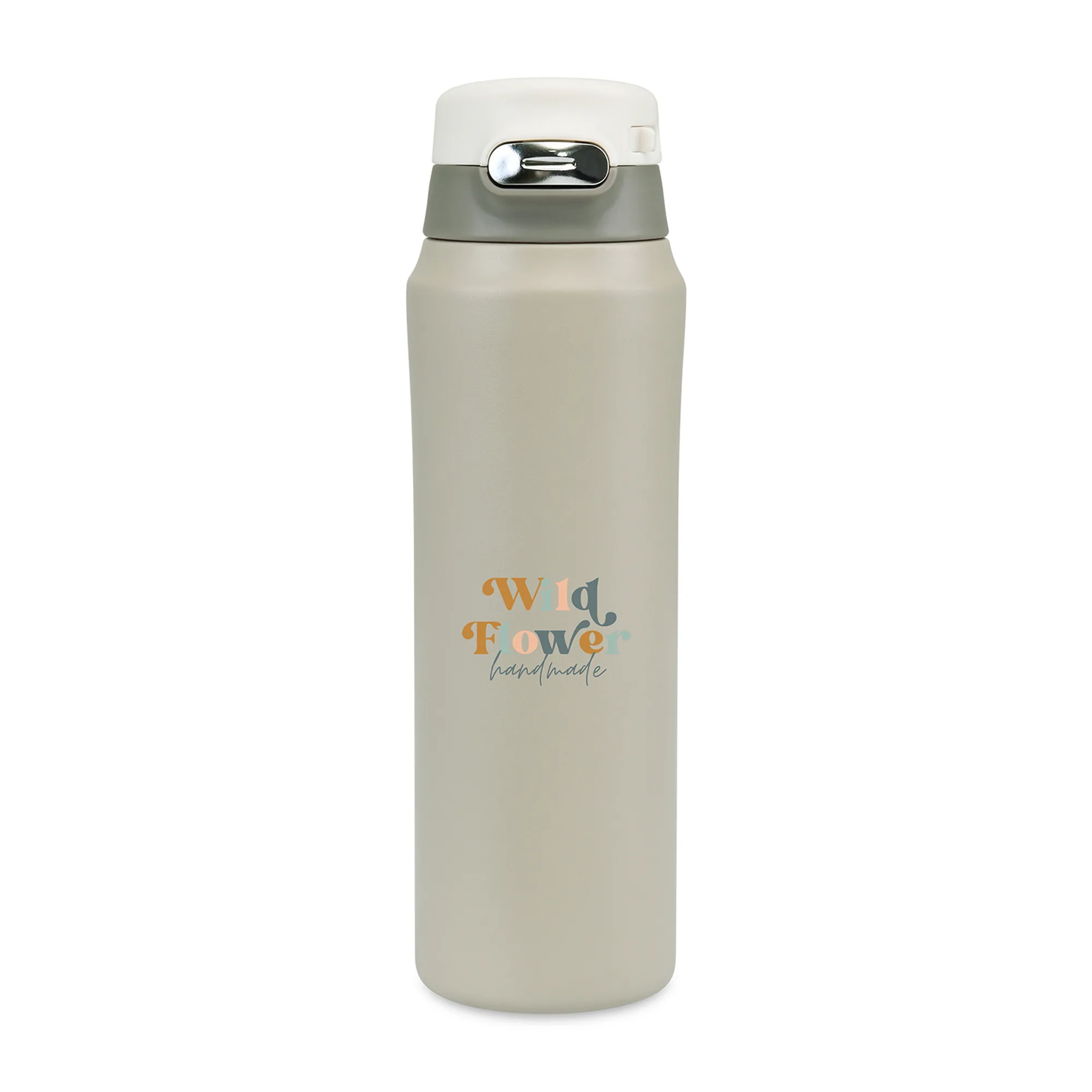 Aviana™ Rowan Recycled Sip Lid Bottle - 16 Oz. - Taupe
