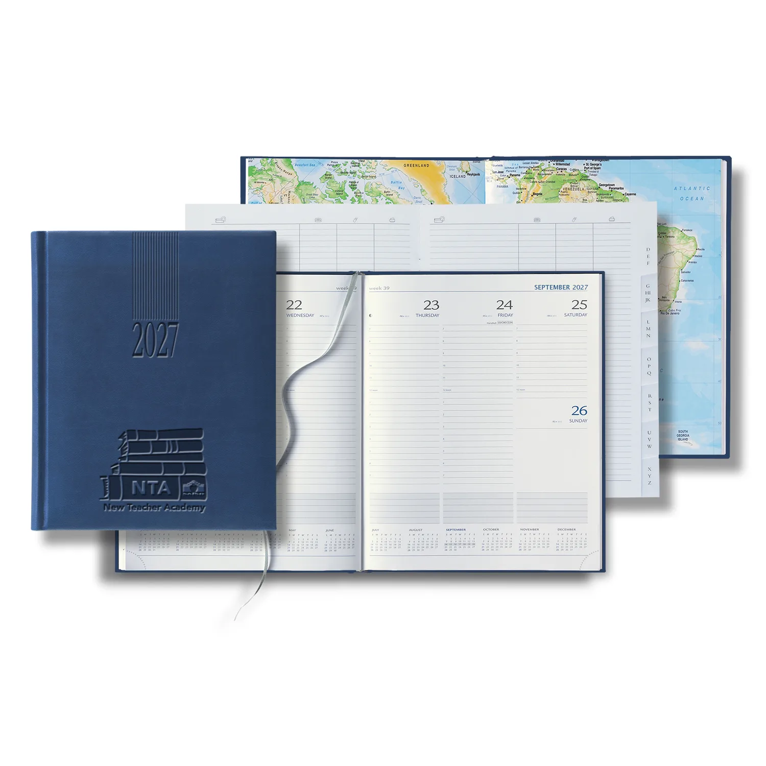 Castelli Tucson Grande Desk White Page Weekly Diary view 6