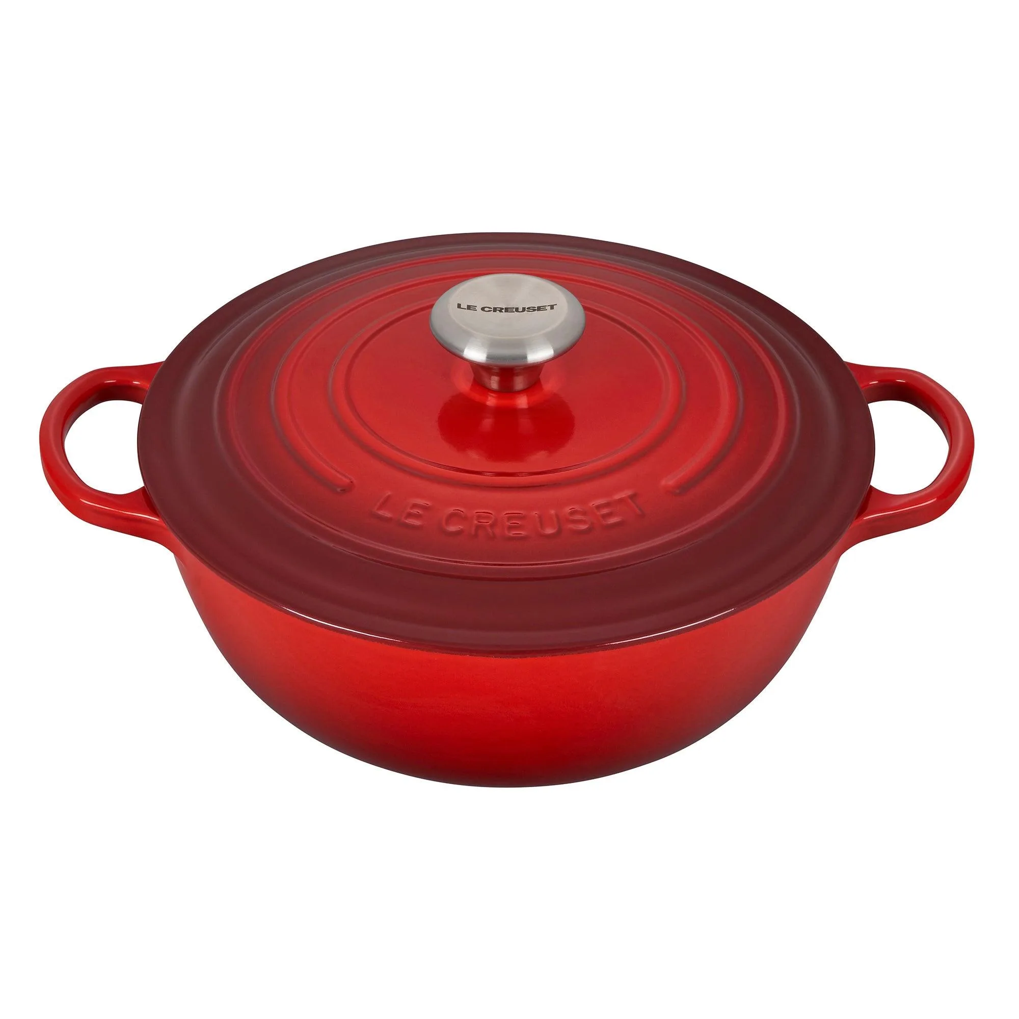 Le Creuset 7.5Qt Signature Cast Iron Chef's Oven Cerise