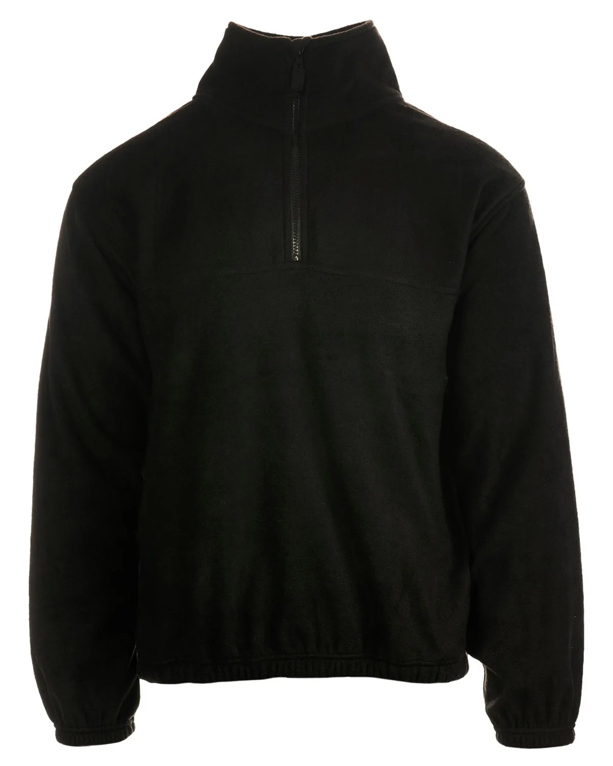 Burnside Men's Quarter-Zip Polar Fleece Pullover view 2